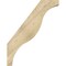 Ekena Millwork 6"W x 30"D x 38"H Funston Rough Sawn Knee Brace, Douglas Fir BRC06X30X38FST00RDF - alternate 2